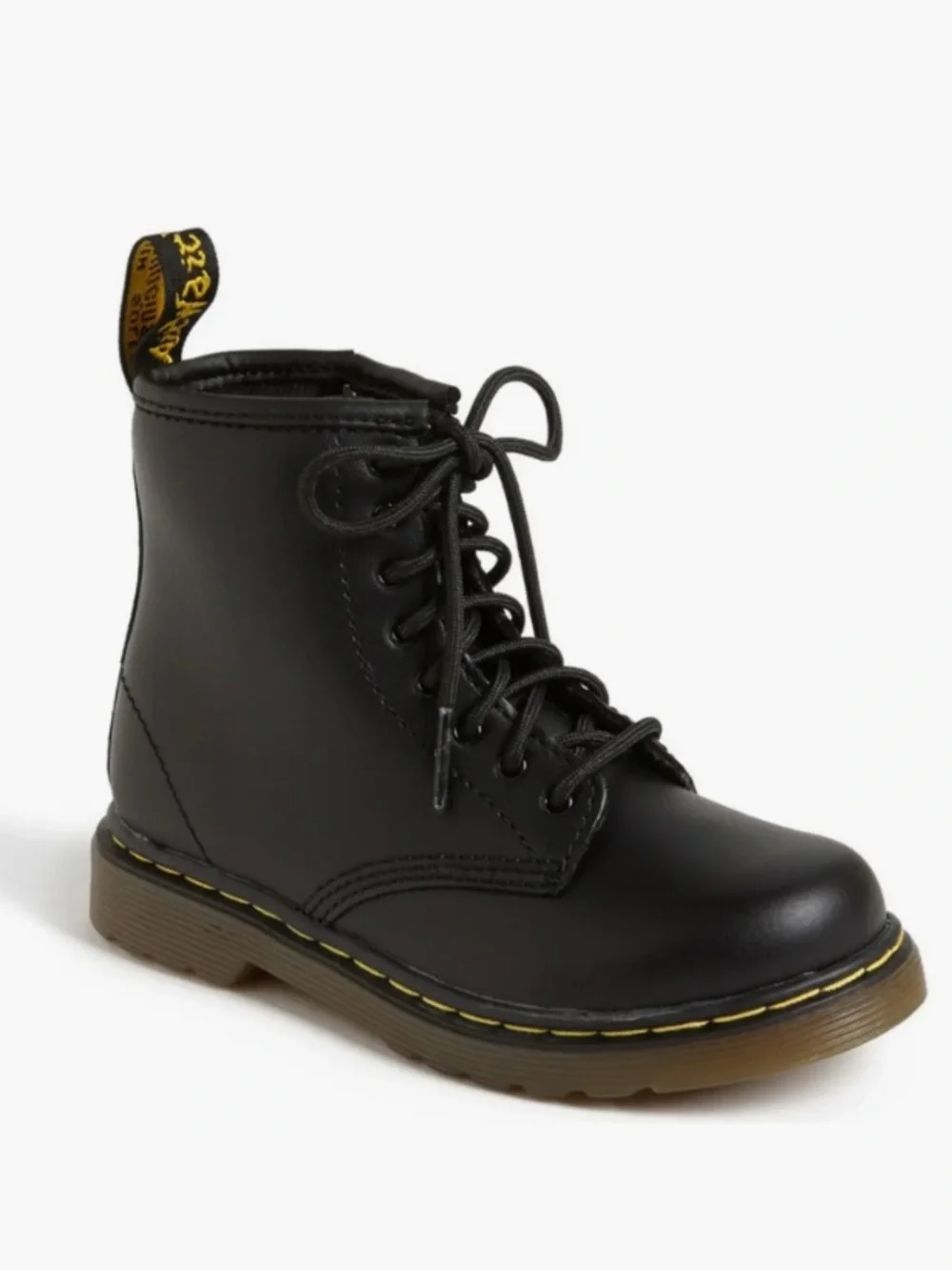 Dr. Martens Kids' 1460 Softy T Leather Lace-Up Boot